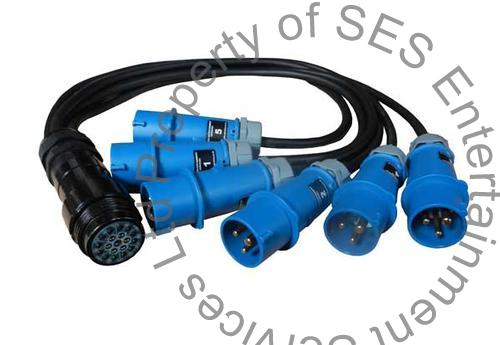 SES 19 Pin female soca - 6 x 16A SES 19 Pin female soca - 6 x 16A